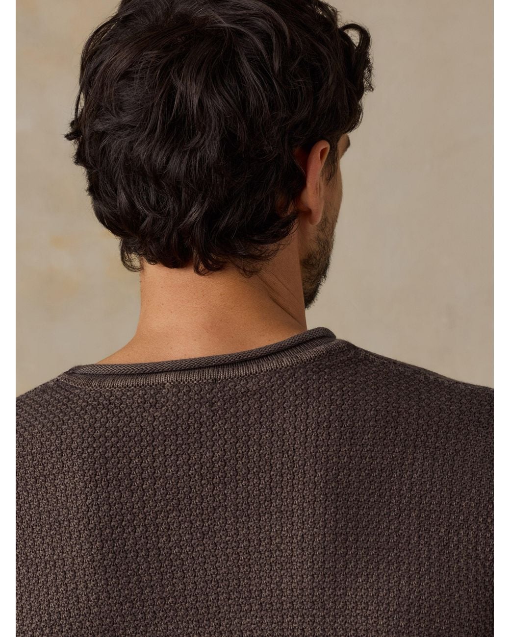 Faherty Brand Brown Sunwashed Dockside Sweater for men