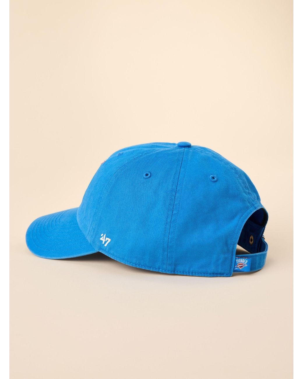 Faherty Brand Blue Oklahoma City Thunder X '47 Clean Up Hat