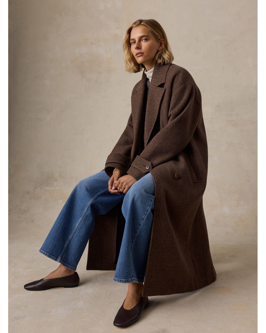 Faherty Brand Multicolor Meridian Knit Coat