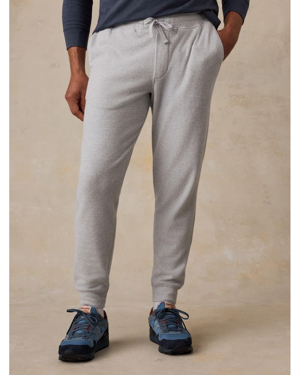 Faherty Brand Natural Legend Sweatpant for men