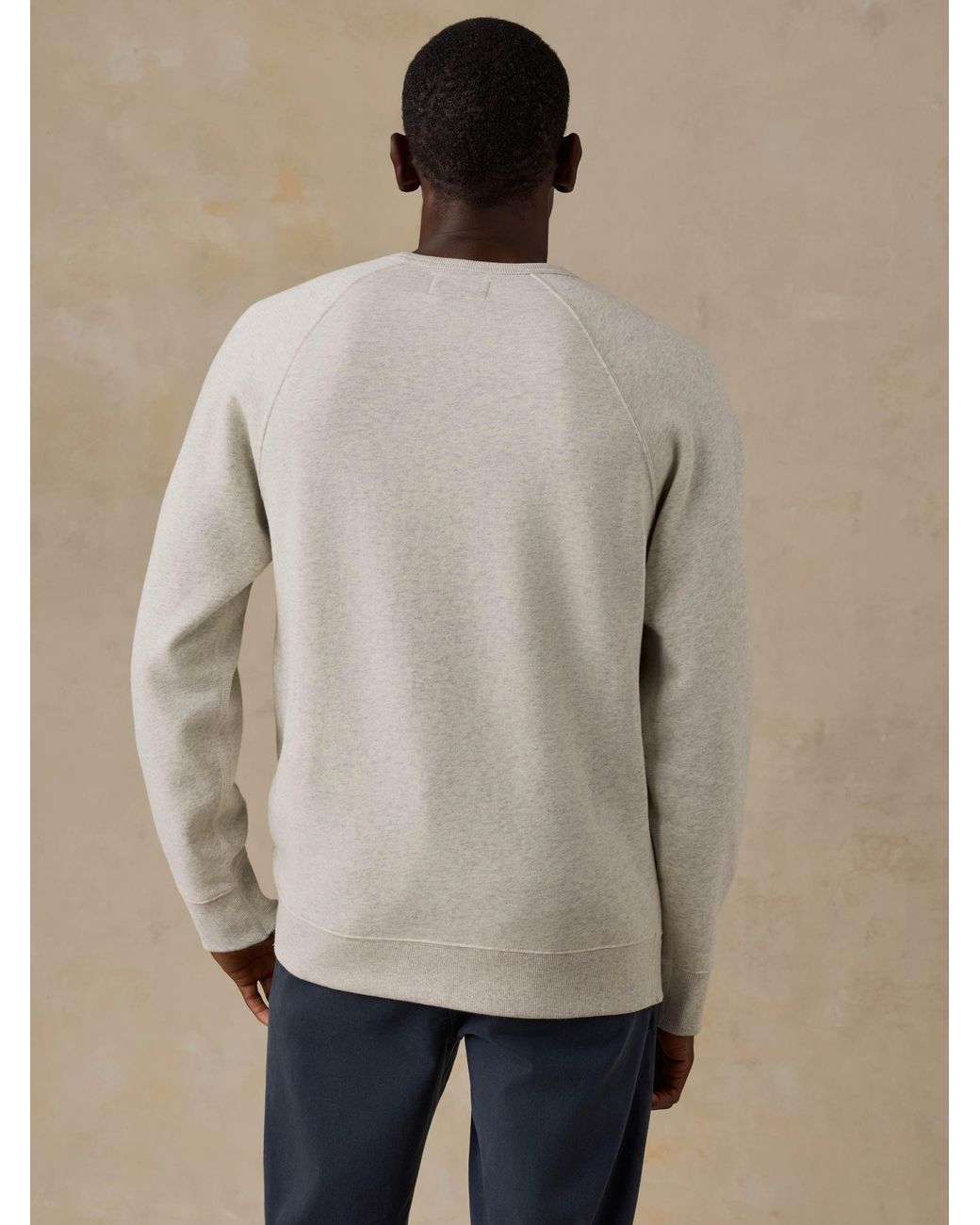 Faherty Brand Natural X Parks Project Great Smoky Mountains High Standard Fleece Crewneck for men