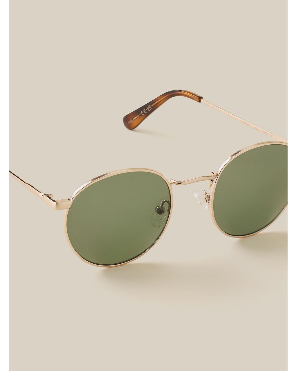Faherty Brand Natural Lennox Sunglasses