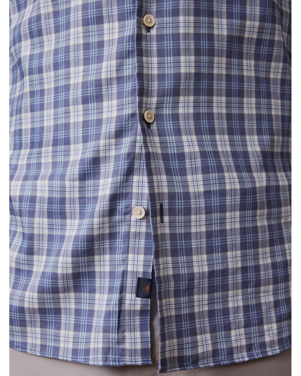 Faherty Brand Blue Movement Monterey Shirt for men