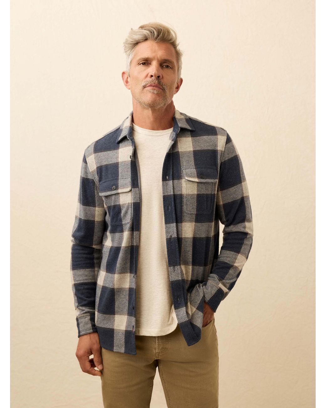 Faherty Brand Natural Legend Sweater Shirt for men