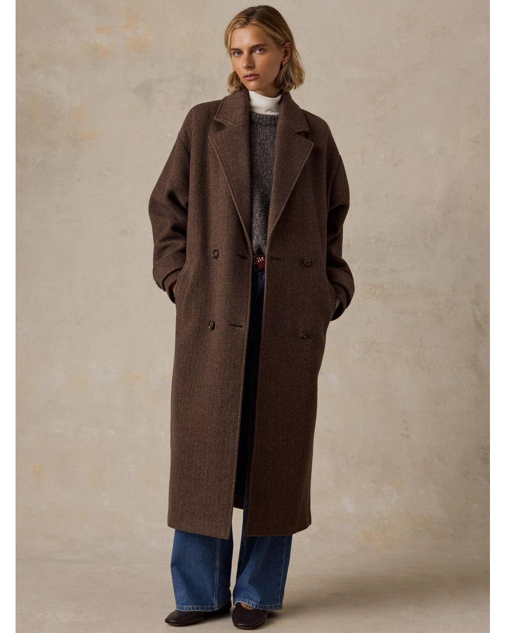 Faherty Brand Multicolor Meridian Knit Coat