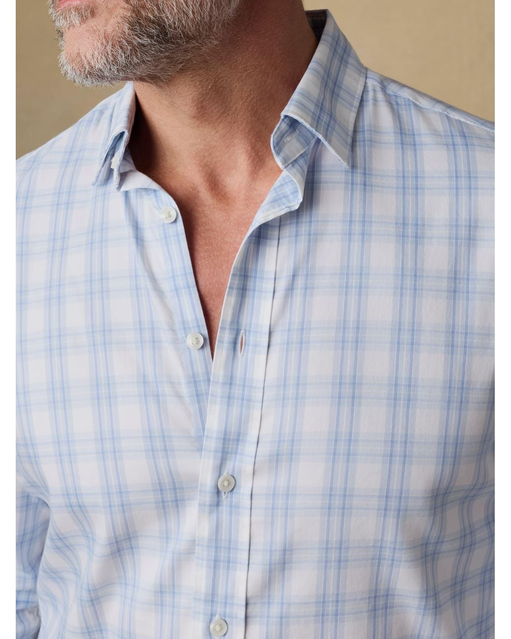Faherty Brand Blue The Movement Shirt for men