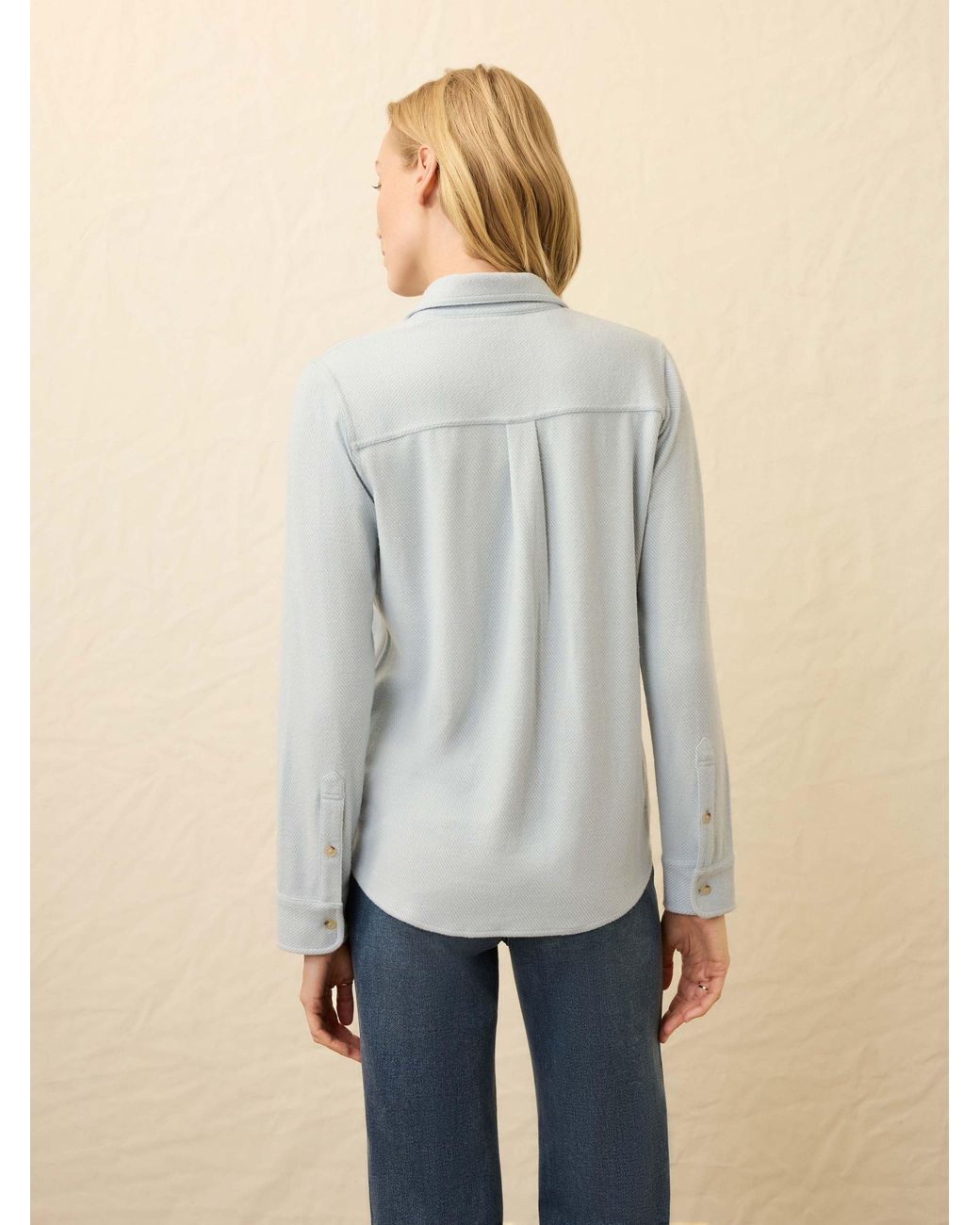 Faherty Brand Blue Legend Sweater Shirt