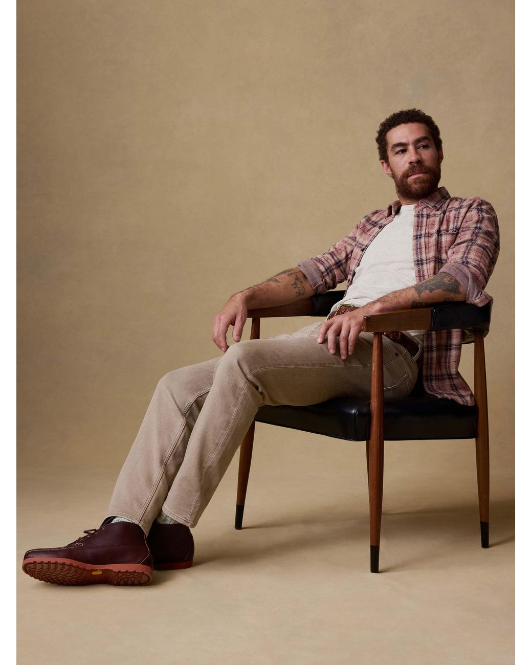 Faherty Brand Natural Stretch Terry 5-Pocket Pants for men