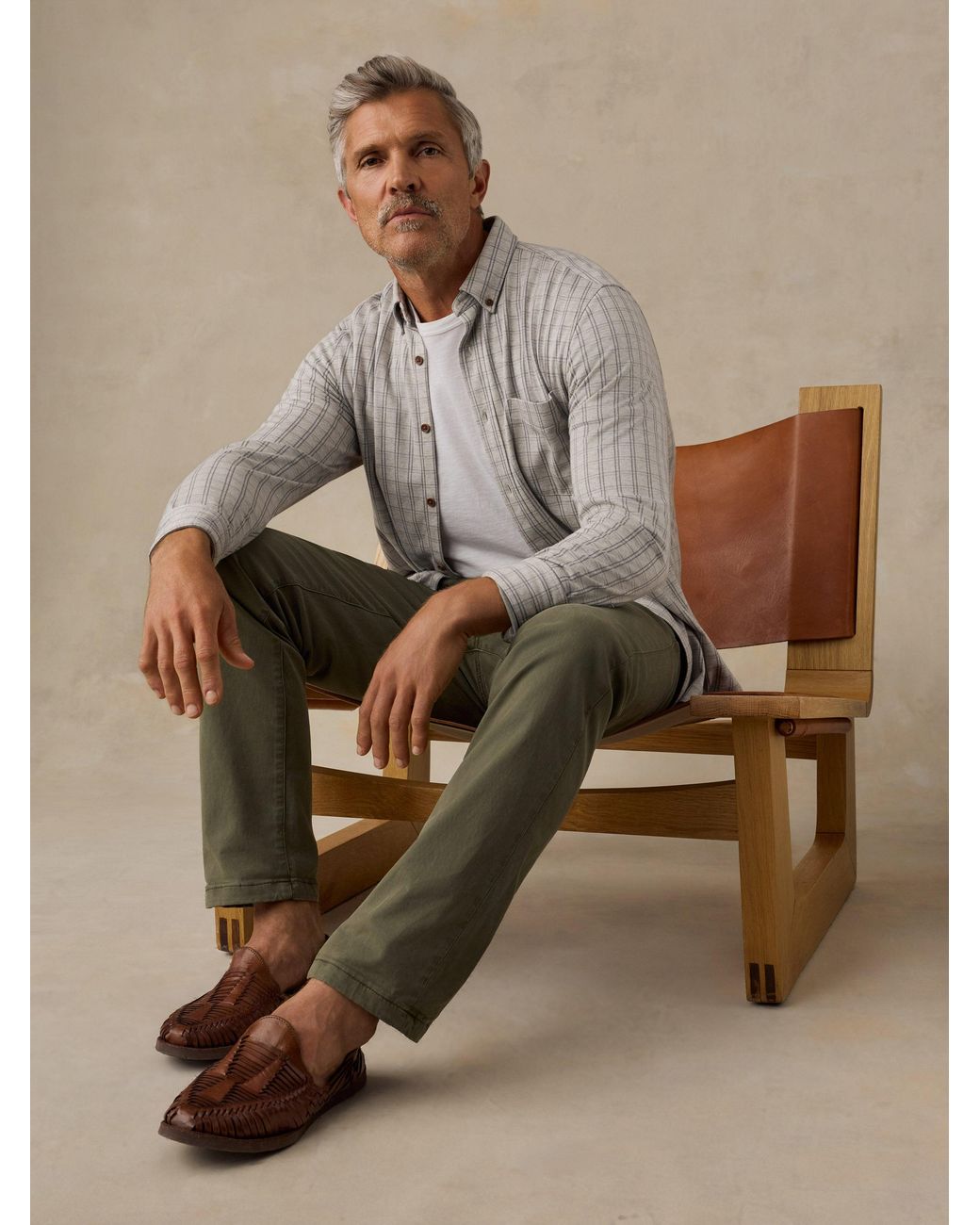 Faherty Brand Multicolor Coastline Chino Pants for men