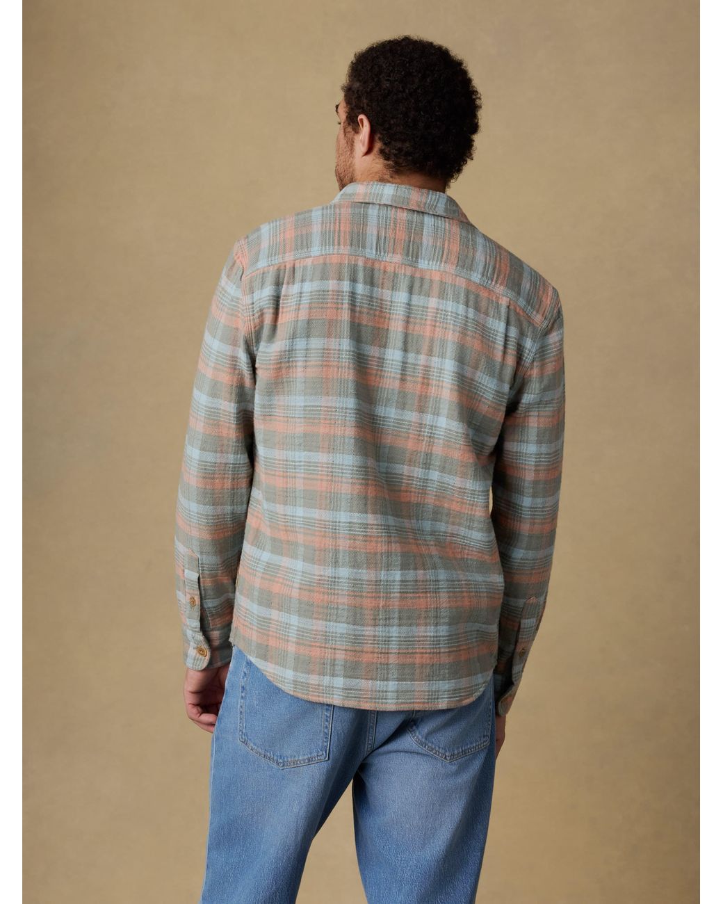 Faherty Brand Multicolor Belmar Workshirt for men