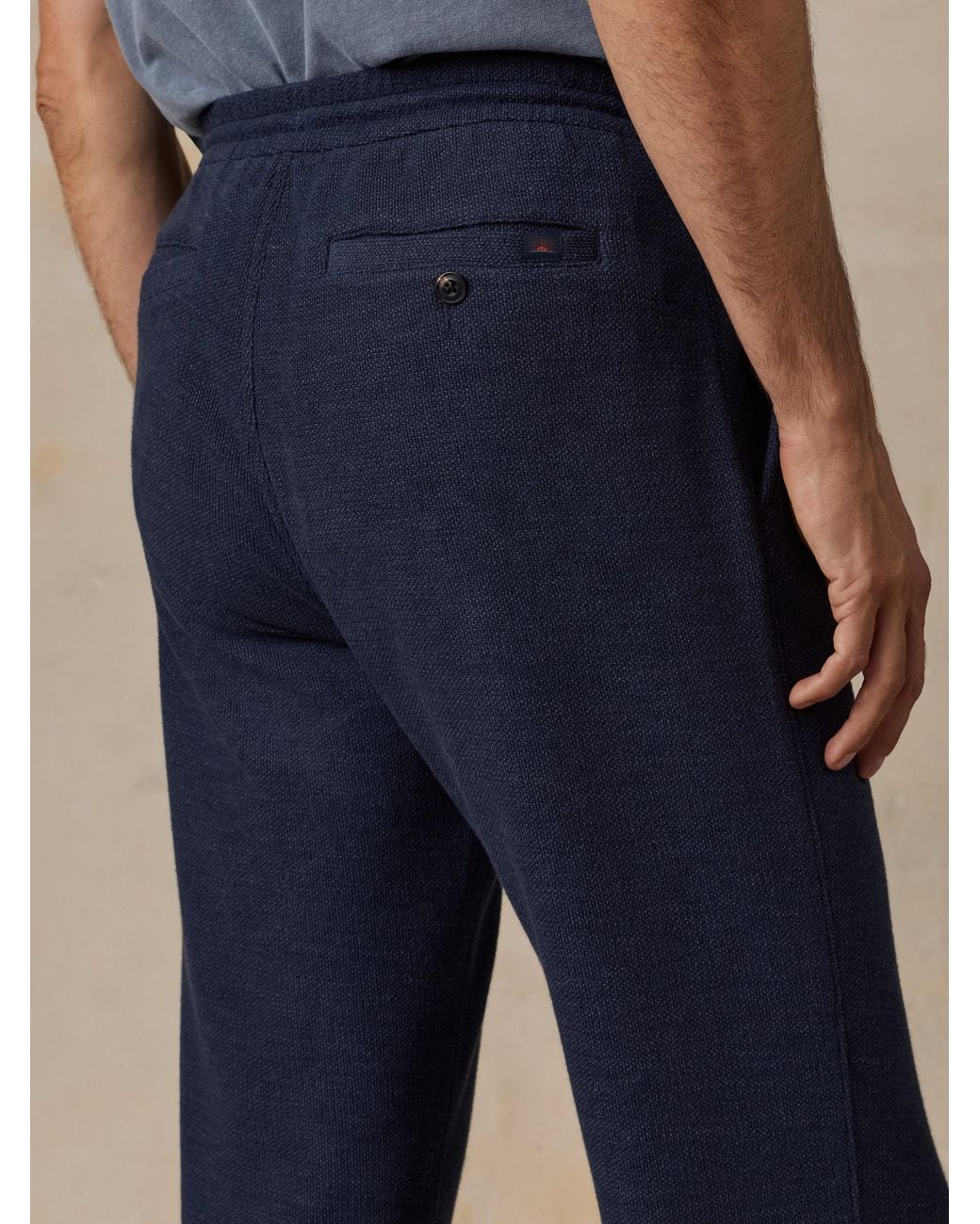 Faherty Brand Natural Highland Knit Pants for men
