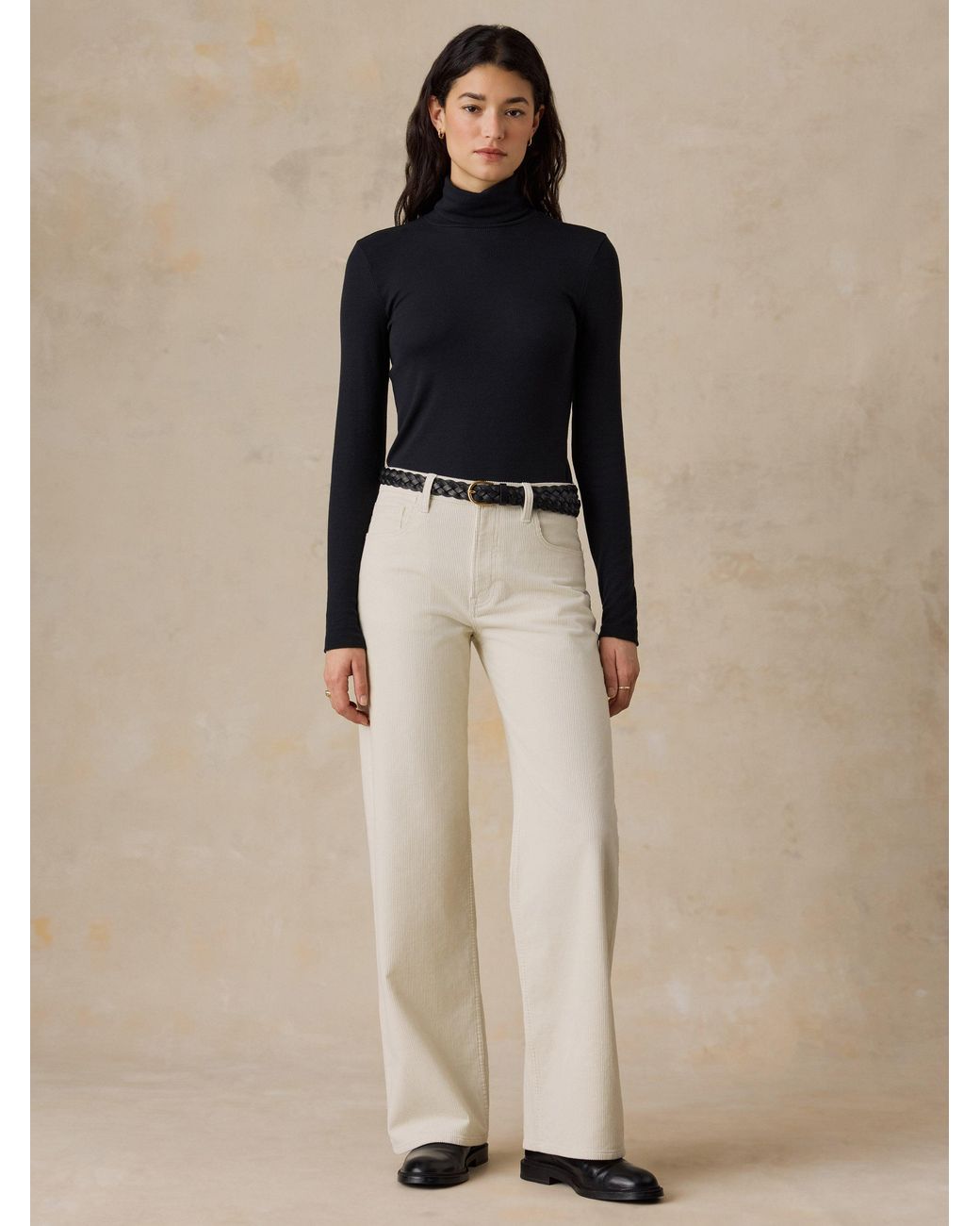 Faherty Brand Blue Featherweight Freestyle Turtleneck T-Shirt