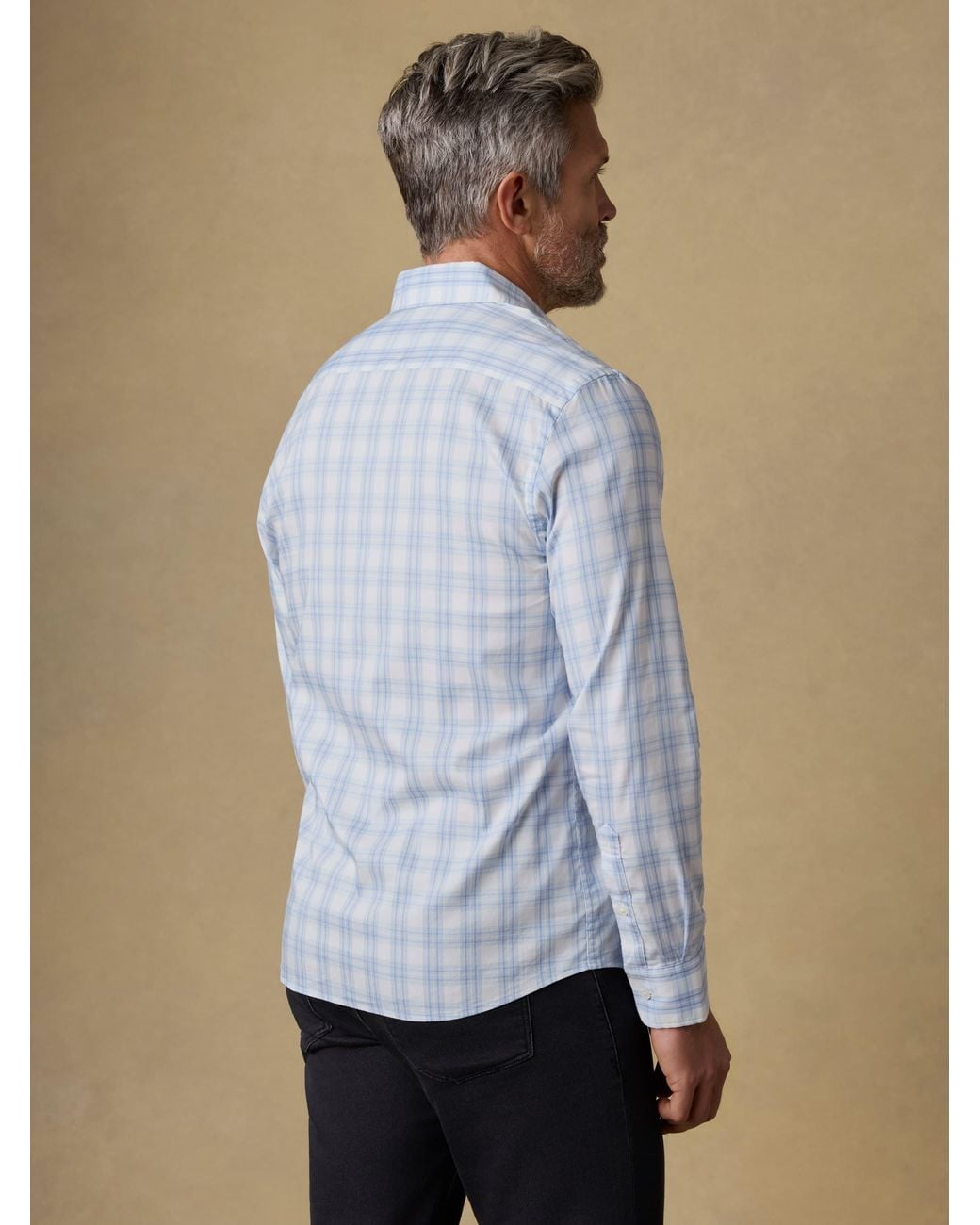 Faherty Brand Blue The Movement Shirt for men