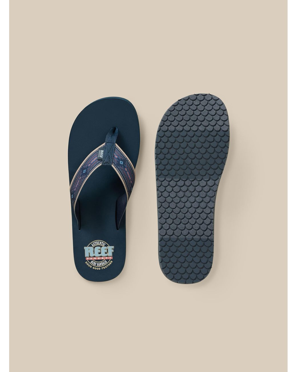Faherty Brand Blue X Reef Smoothy for men