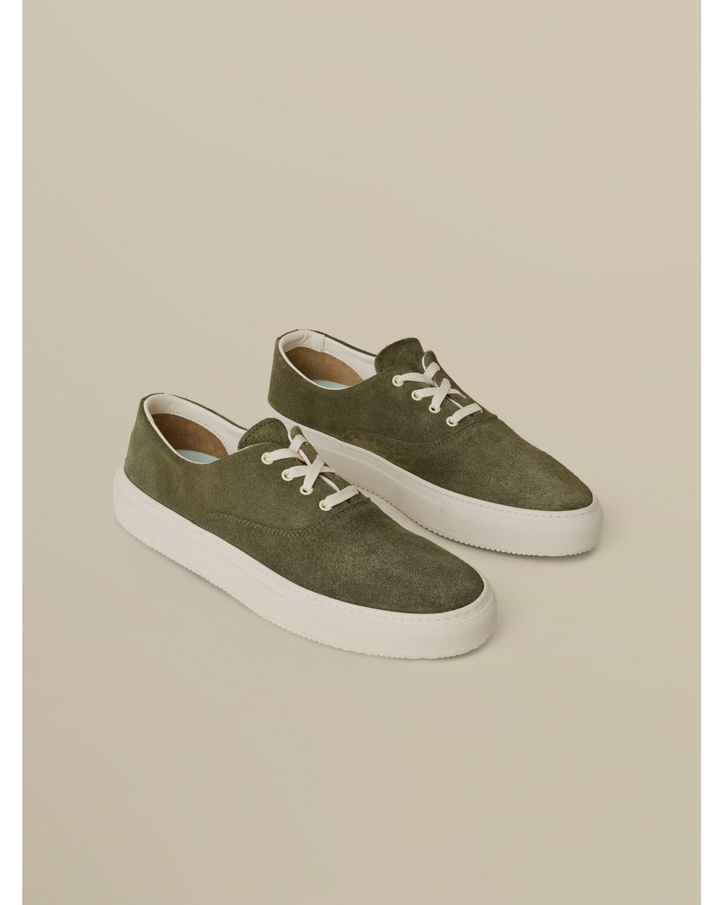 Faherty Brand Natural X Opie Way Deck Sneaker for men