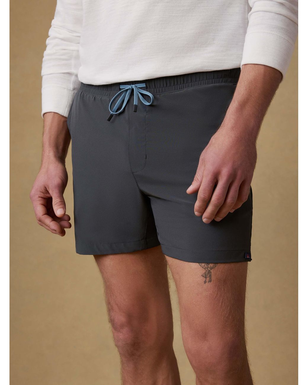 Faherty Brand Blue Shorelite Trunk (5" for men