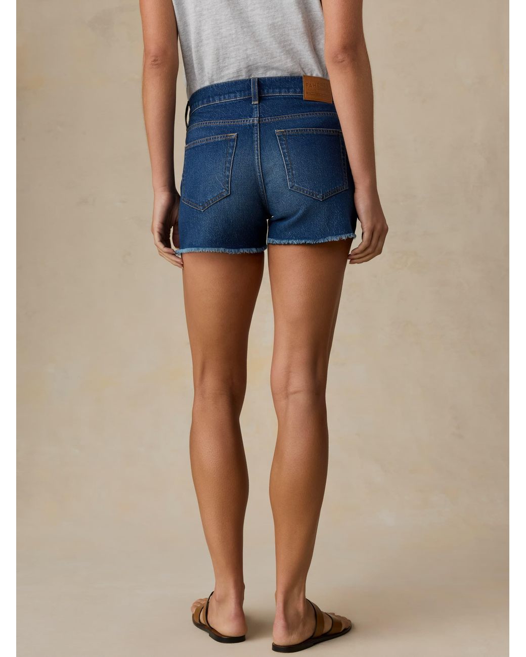 Faherty Brand Blue Sundrift Denim Short