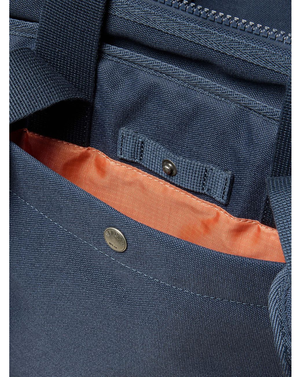 Faherty Brand Blue Latitude Convertible Tote Backpack Bag
