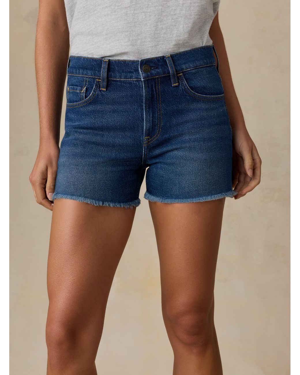 Faherty Brand Blue Sundrift Denim Short