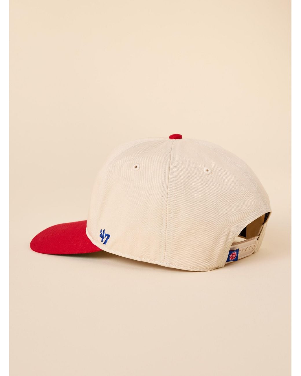 Faherty Brand Natural Detroit Pistons X '47 Hitch Lc Hat