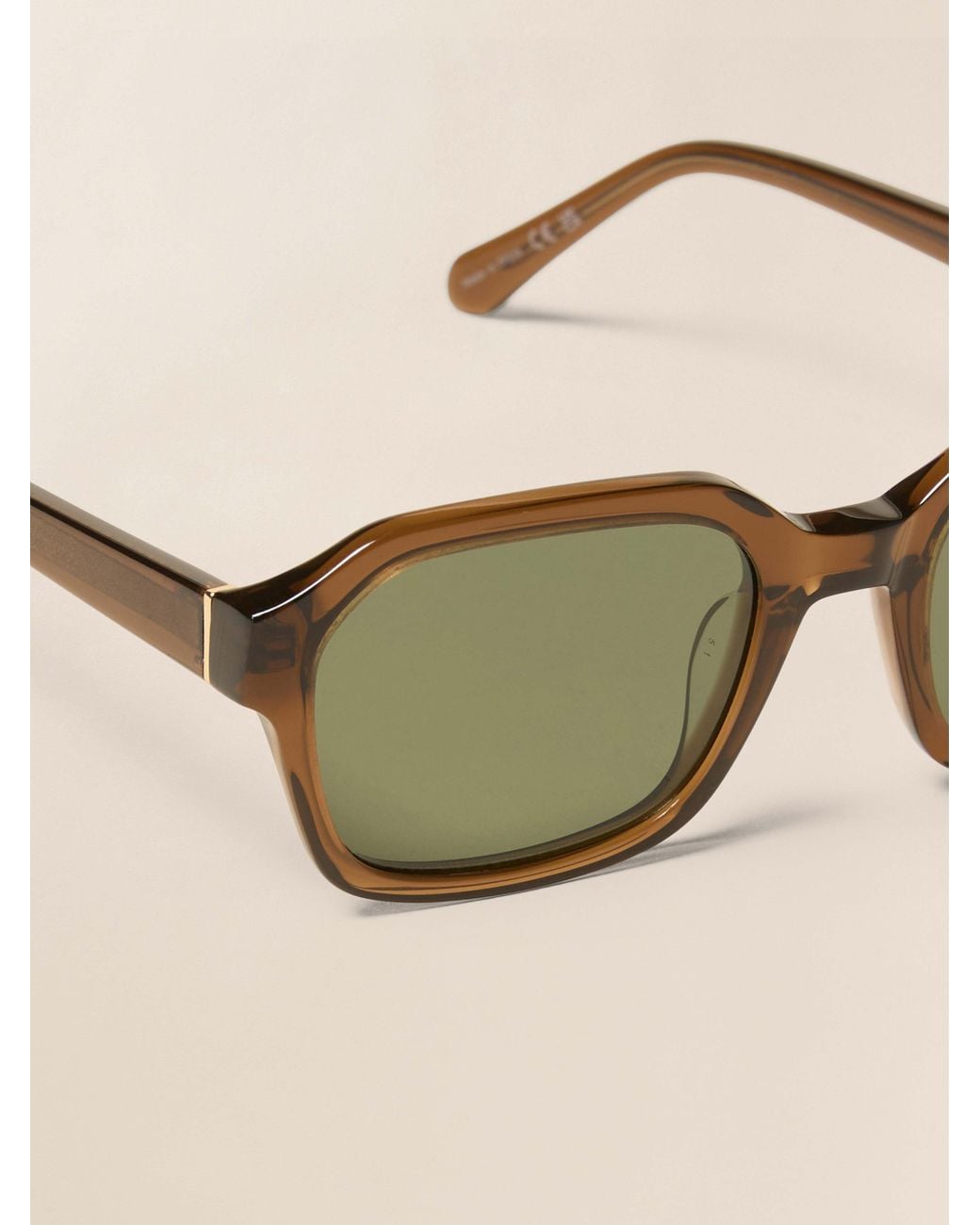 Faherty Brand Natural Pappas Sunglasses