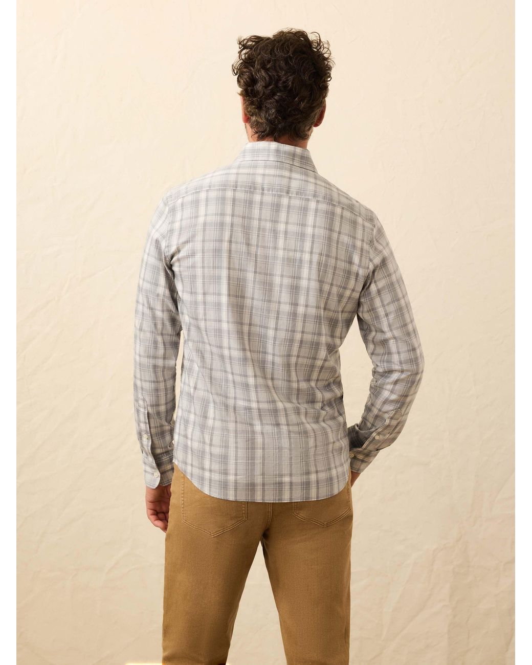 Faherty Brand Natural The Movement Shirt for men