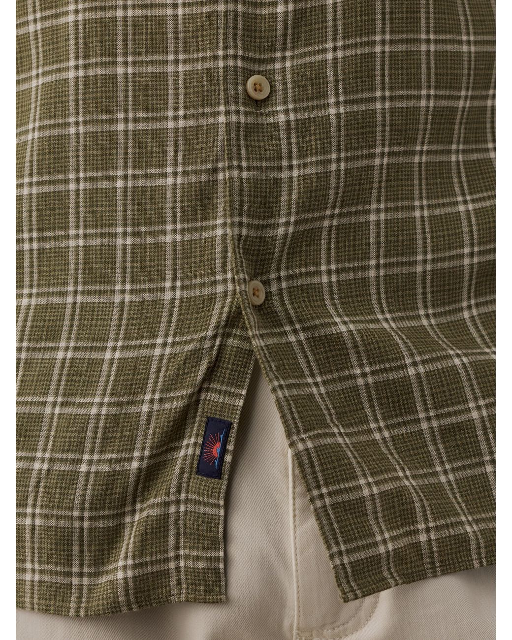 Faherty Brand Brown Palmetto Shirt for men