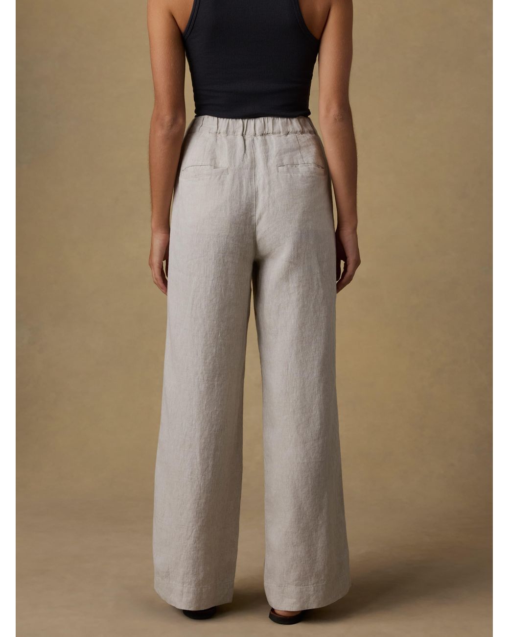 Faherty Brand Natural Sun Strider Linen Pants