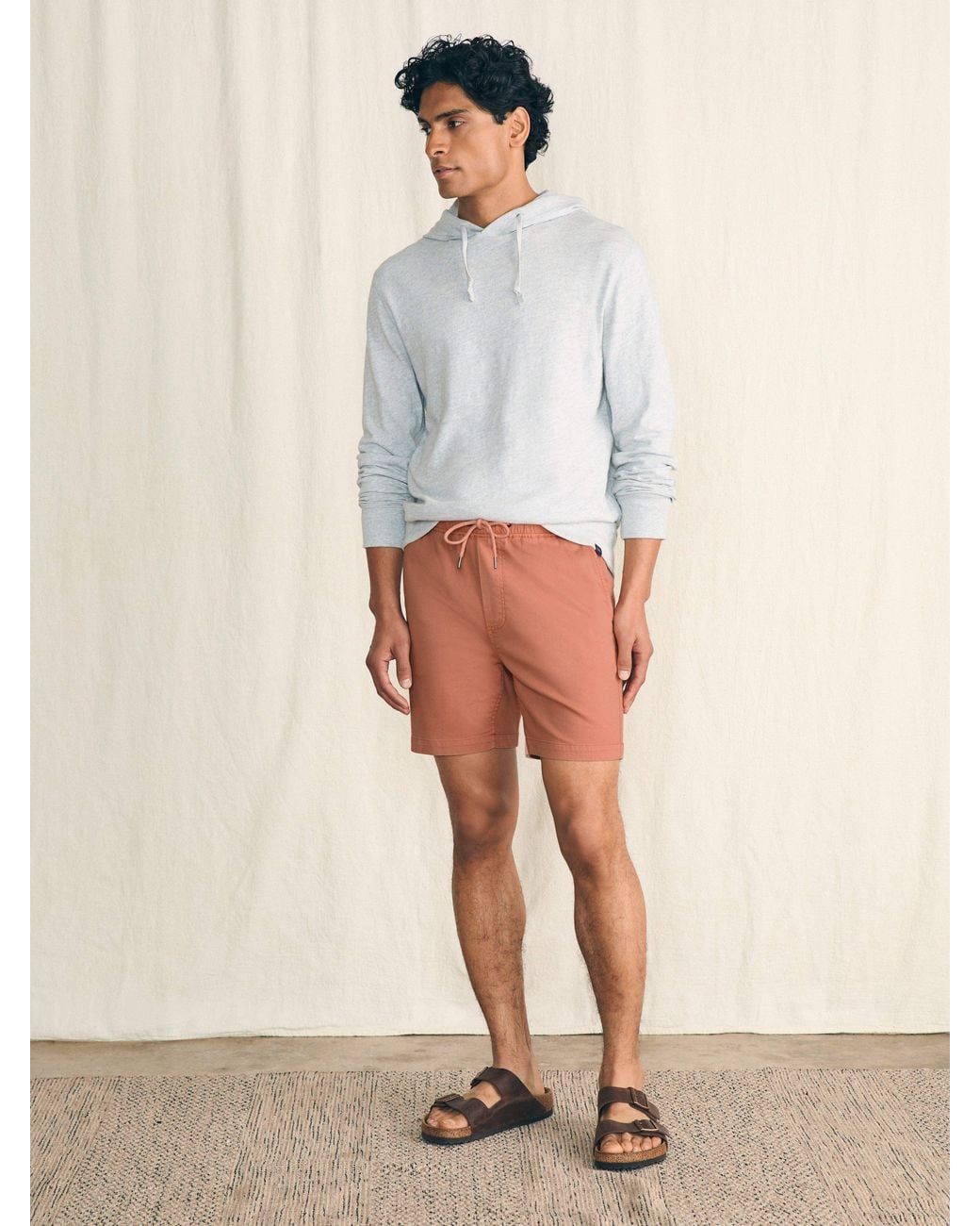 Faherty Brand Multicolor Essential Drawstring Short (6.5" for men