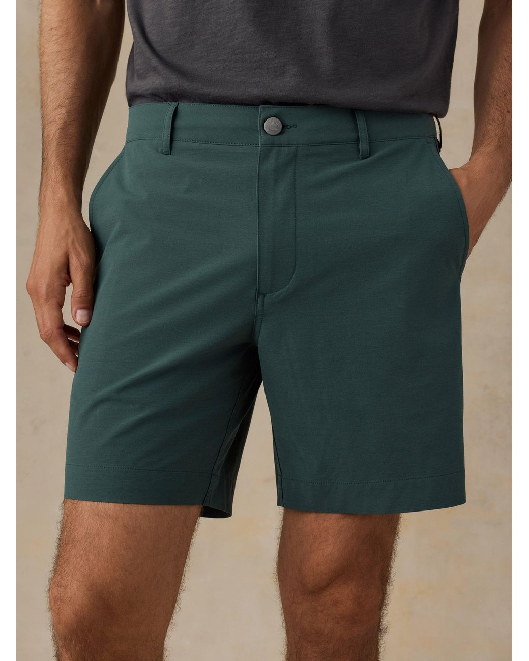 Faherty Brand Blue All Day Short (7" for men