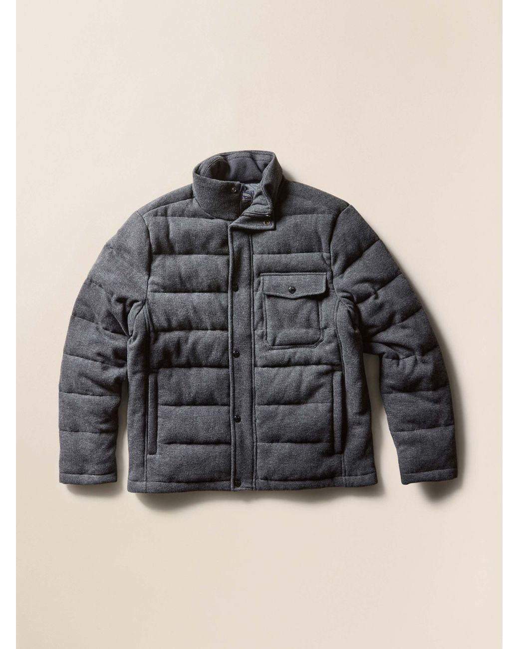 Faherty Teton Valley Deck Jacket in Black for Men | Lyst UK