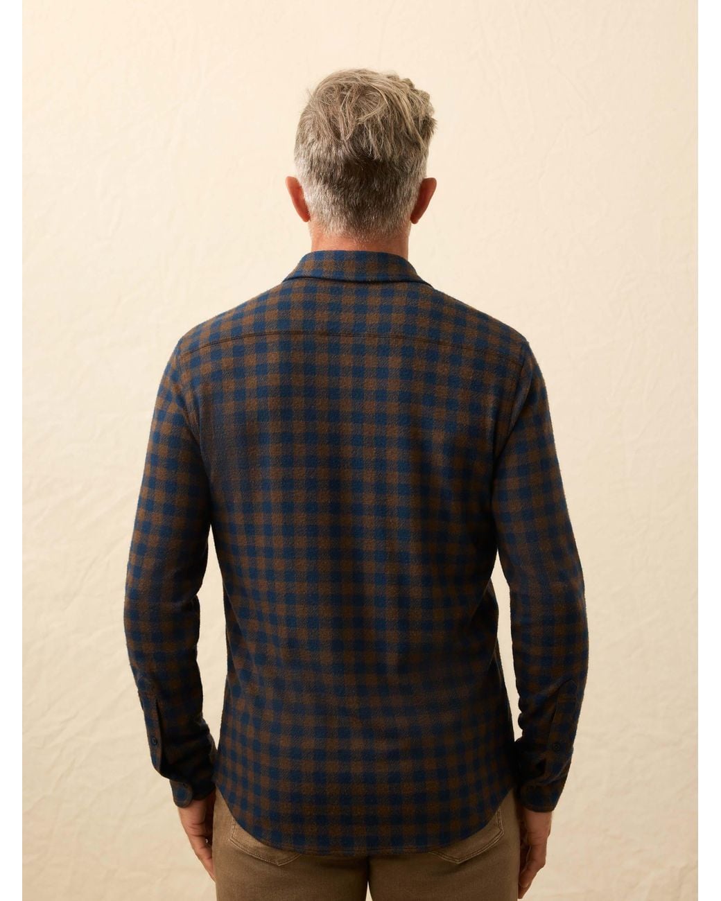 Faherty Brand Black Legend Sweater Shirt for men