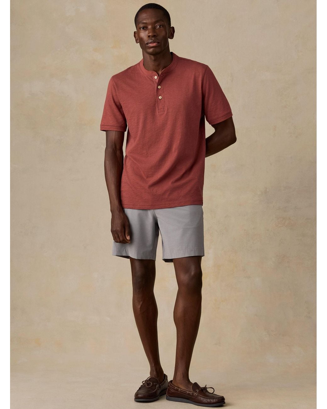 Faherty Brand Blue All Day Short (7" for men