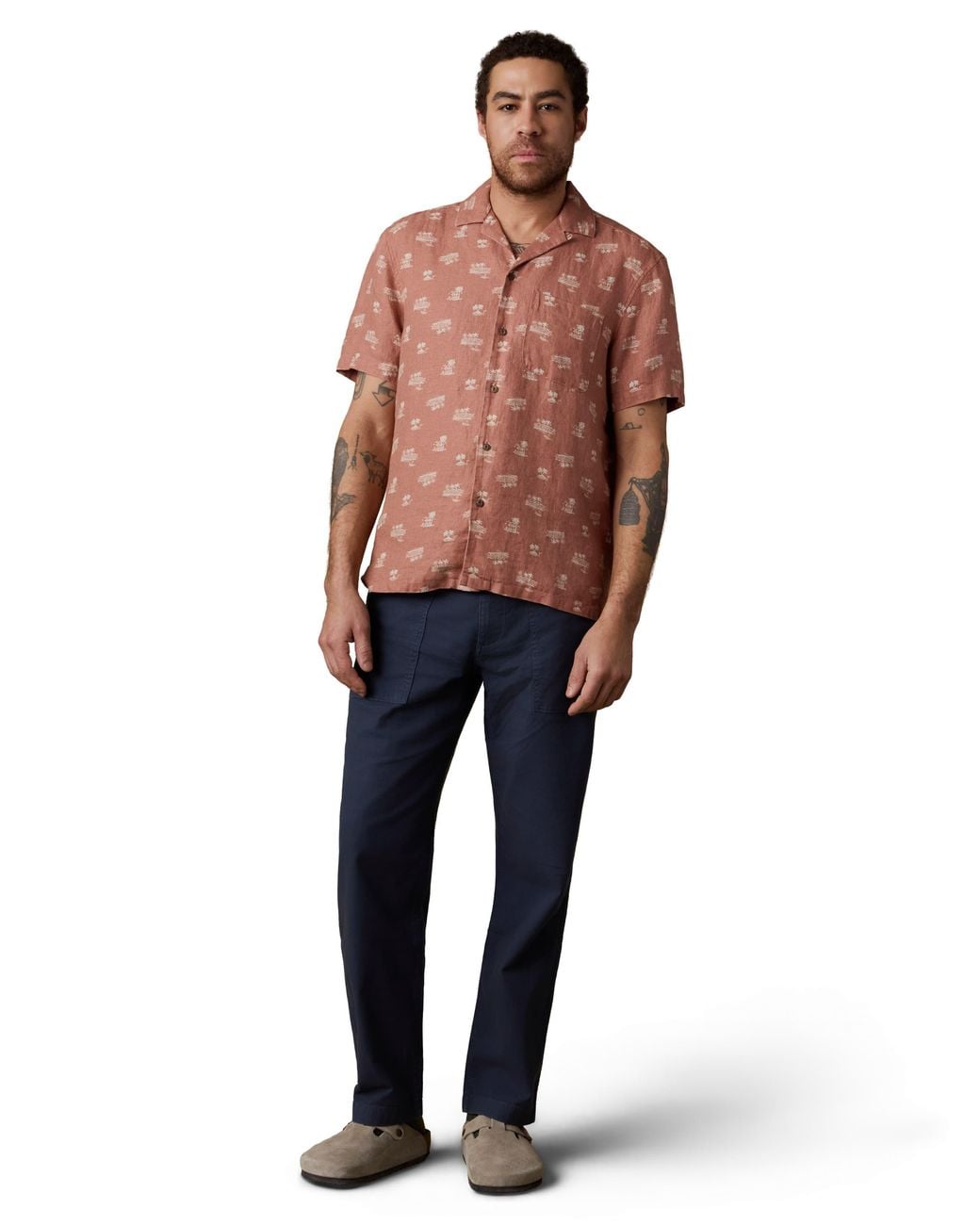 Faherty Brand Multicolor Dune Utility Pants for men