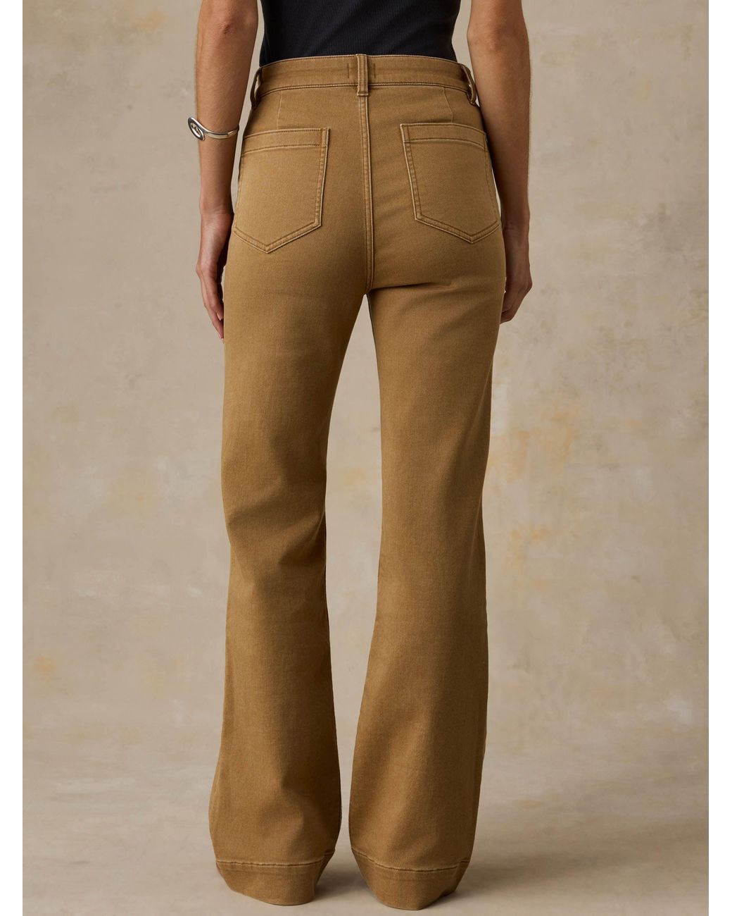 Faherty Brand Natural Stretch Terry Patch Pocket Pants