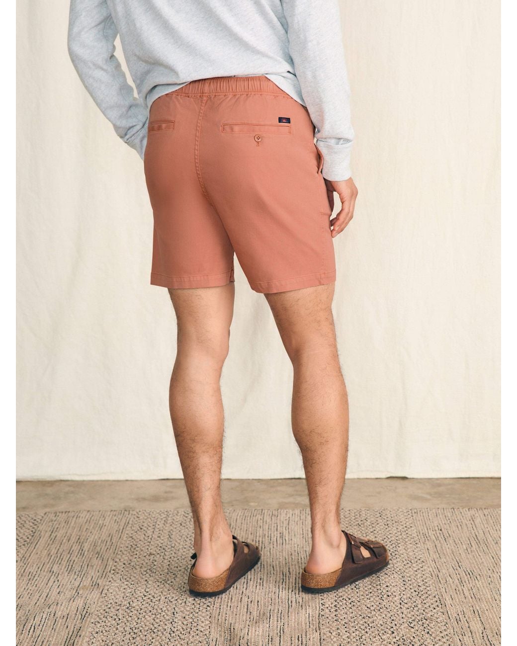 Faherty Brand Multicolor Essential Drawstring Short (6.5" for men