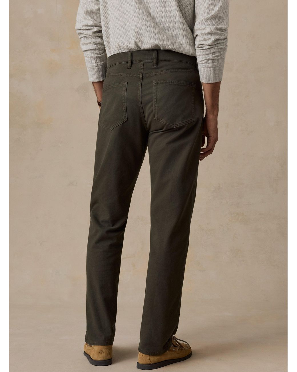 Faherty Brand Multicolor Reserve Twill 5-Pocket Pants for men