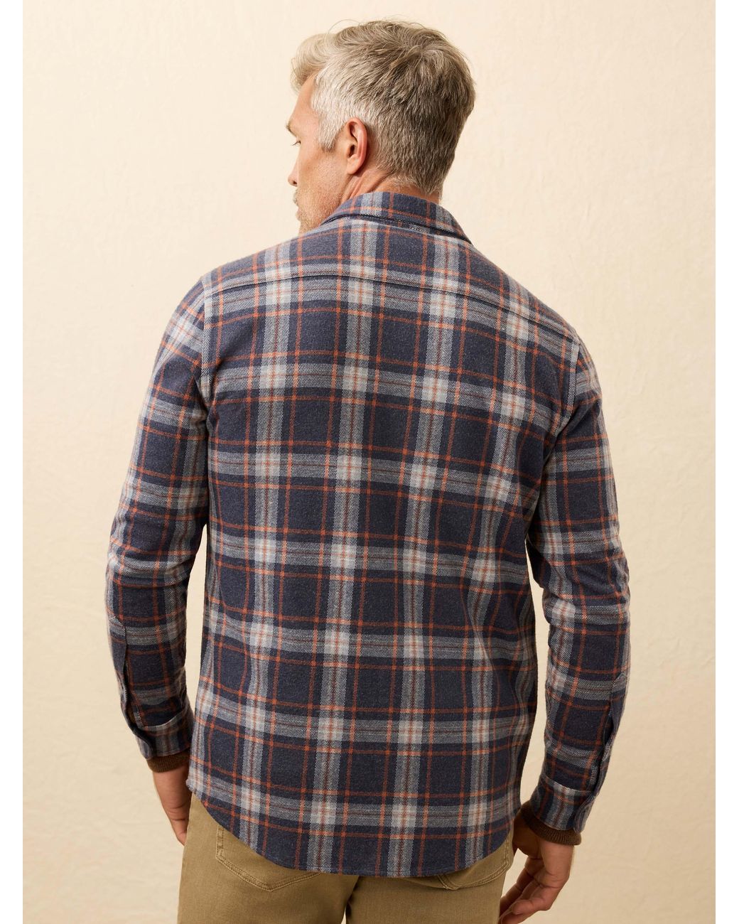 Faherty Brand Multicolor Legend Sweater Shirt for men