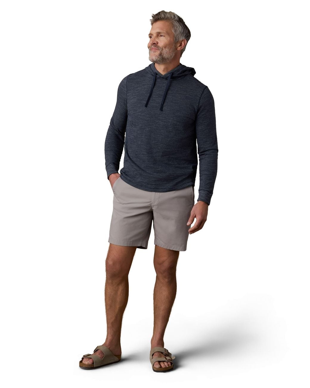 Faherty Brand Blue Movement Chino Short for men