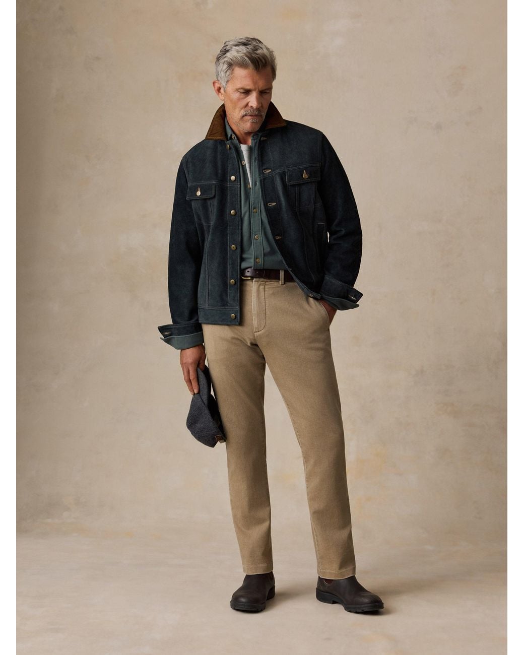 Faherty Brand Multicolor Field Knit Shirt for men