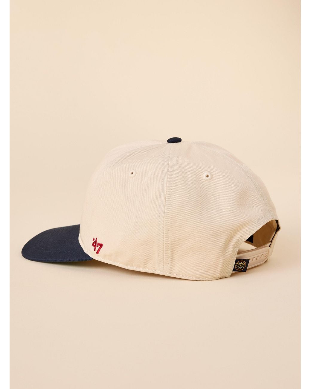 Faherty Brand Natural Denver Nuggets X '47 Hitch Lc Hat