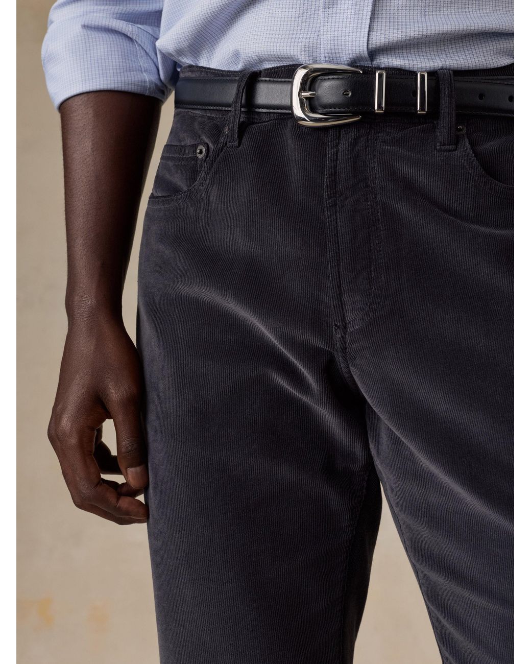 Faherty Brand Natural Stretch Terry Corduroy 5-Pocket Pants for men