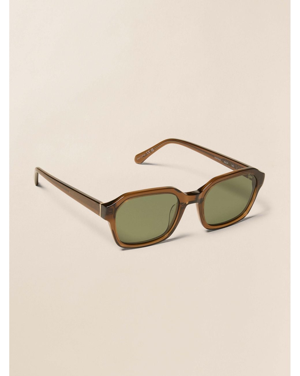 Faherty Brand Natural Pappas Sunglasses