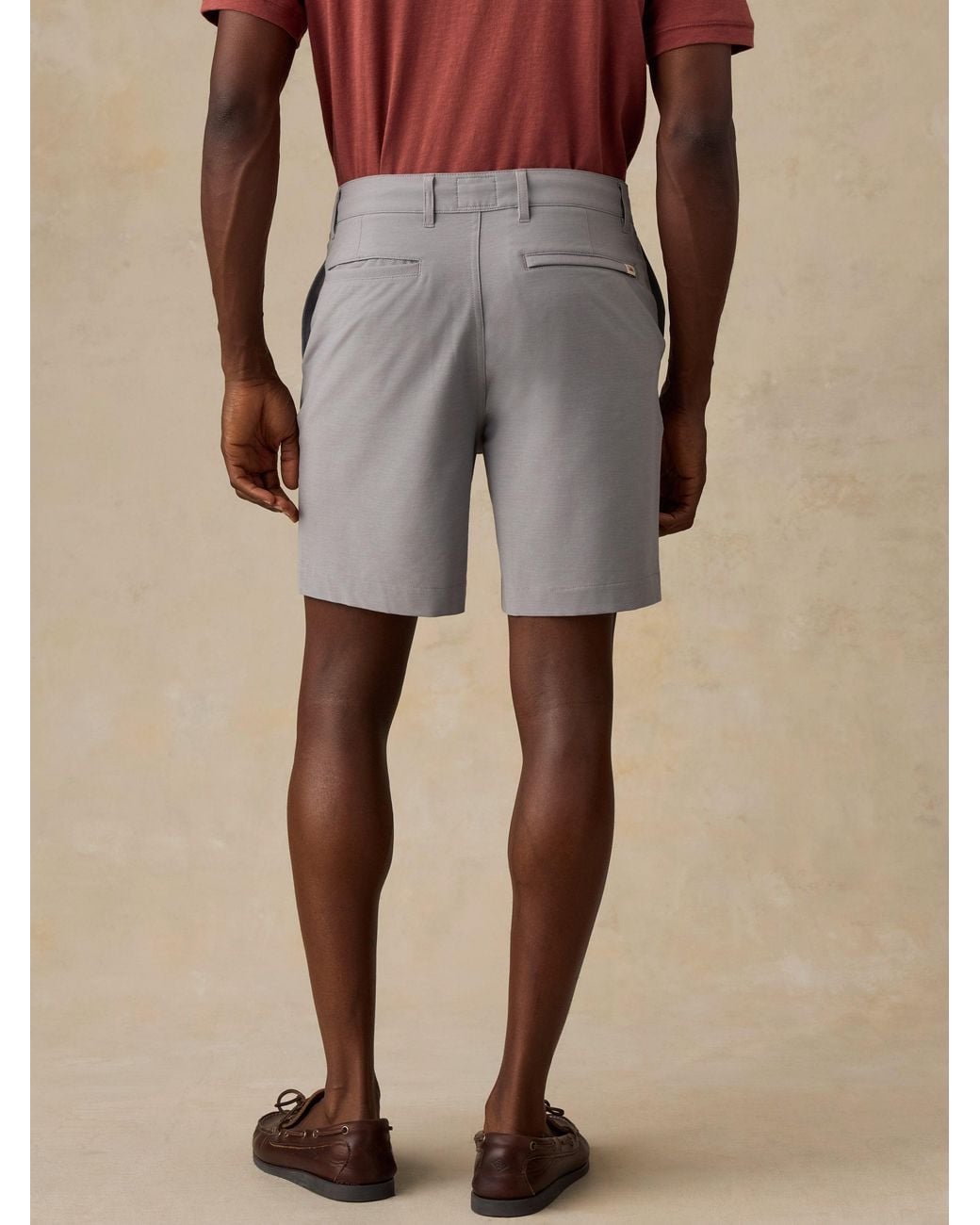 Faherty Brand Blue All Day Short (7" for men
