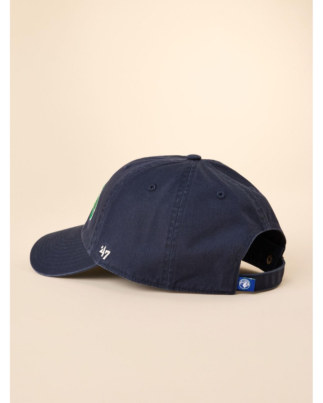 Faherty Brand Blue Minnesota Timberwolves X '47 Clean Up Hat