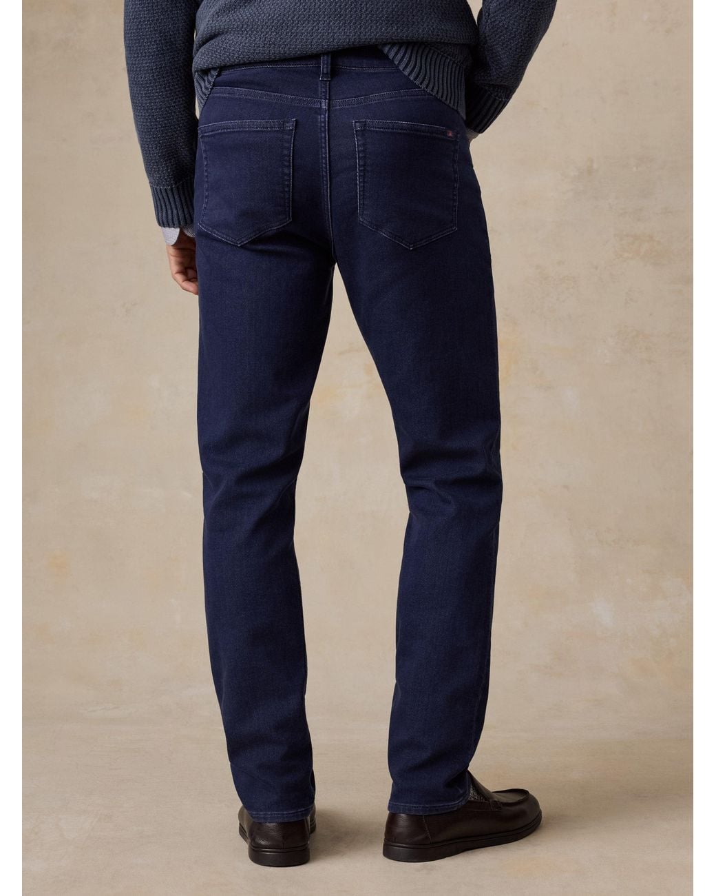 Faherty Brand Natural Stretch Terry 5-Pocket Pants for men