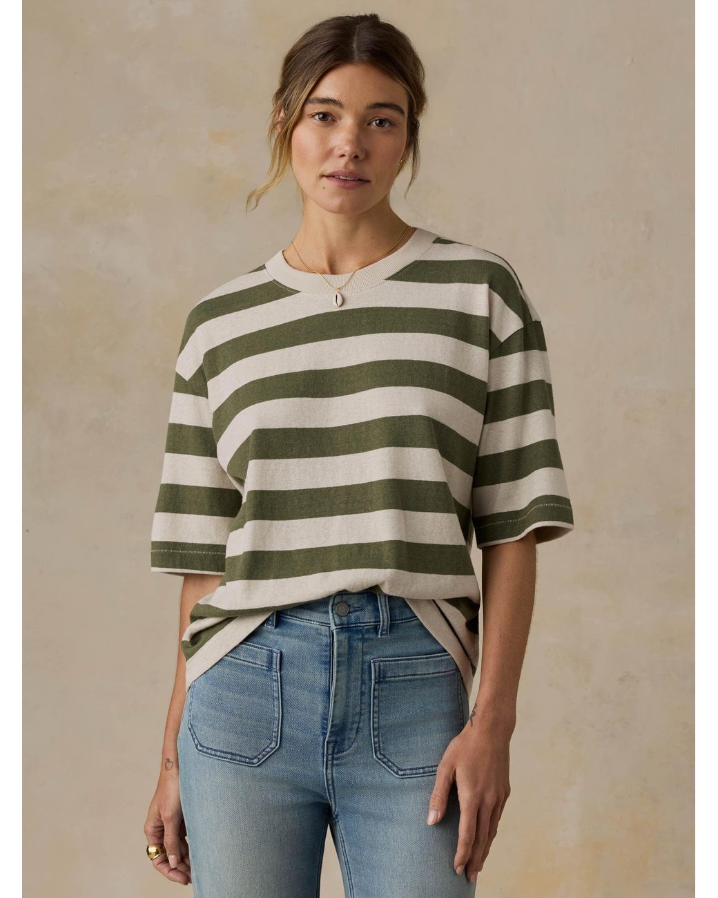 Faherty Brand Natural Hemp Blend Vintage T-Shirt