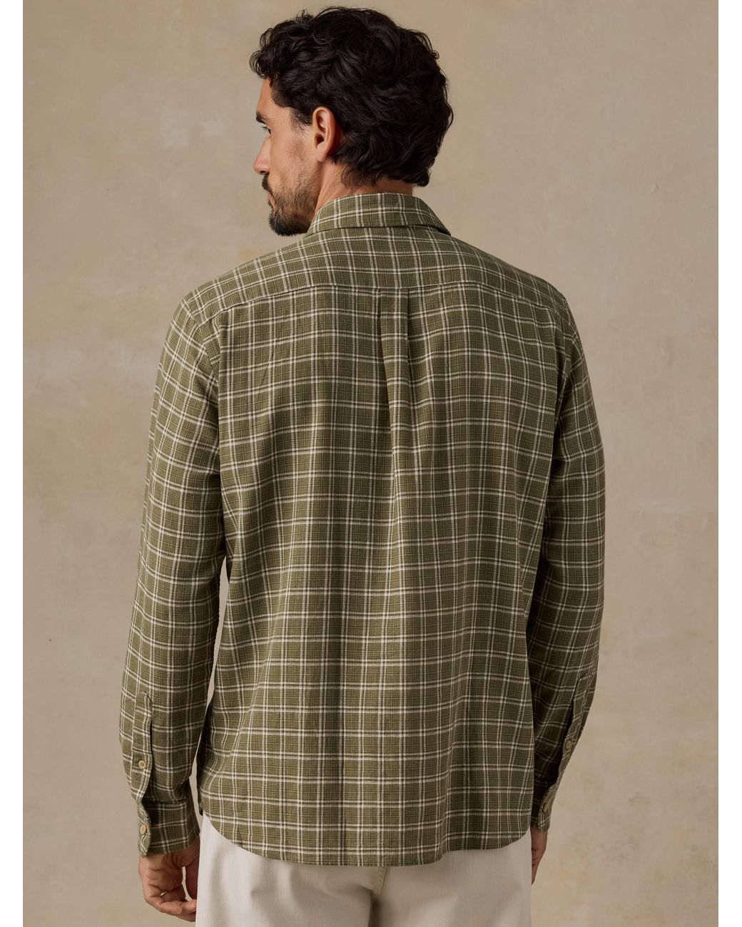 Faherty Brand Brown Palmetto Shirt for men