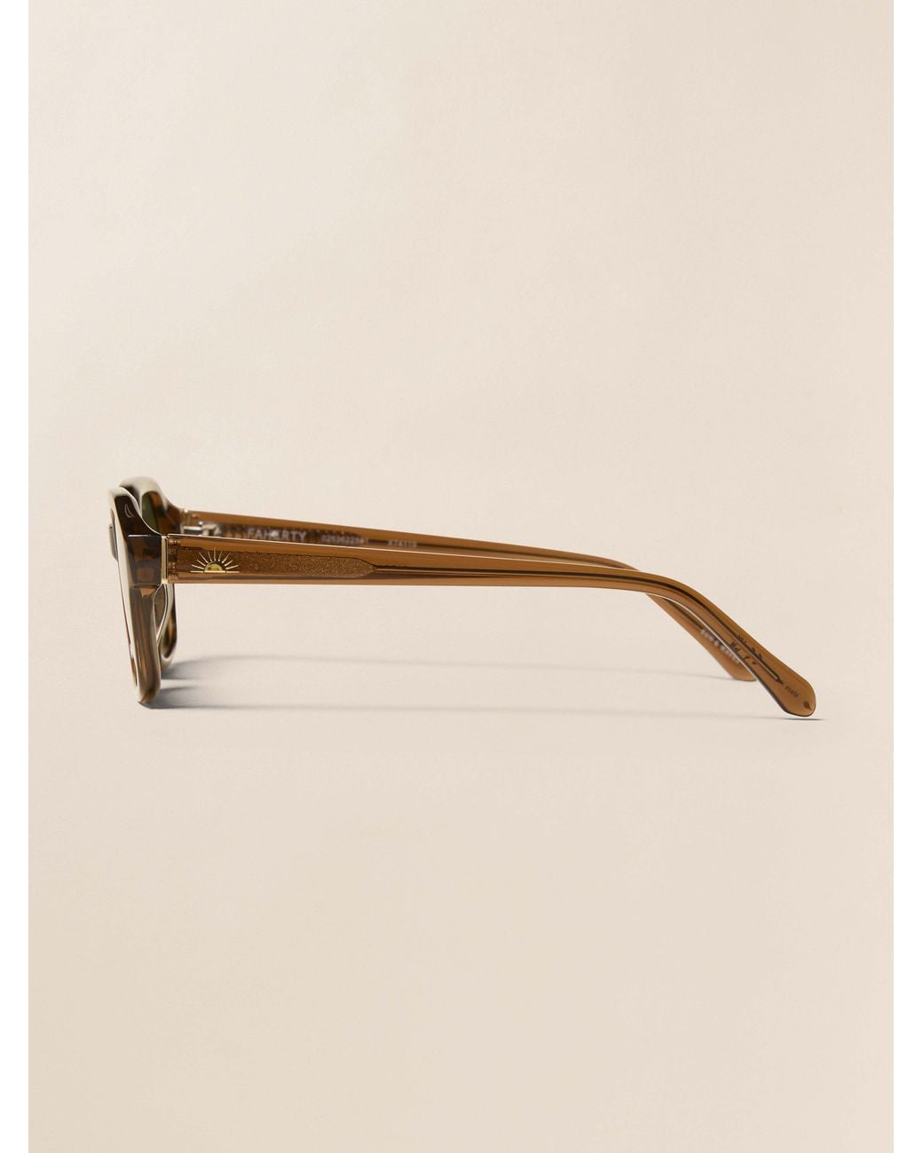 Faherty Brand Natural Pappas Sunglasses