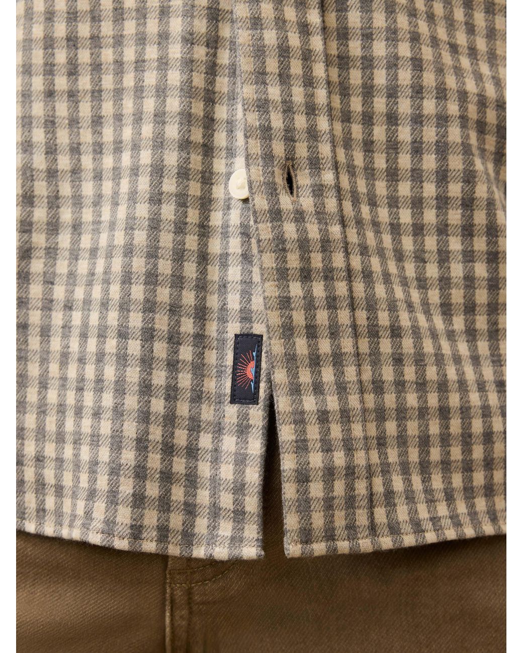 Faherty Brand Natural Coastline Knit Shirt for men